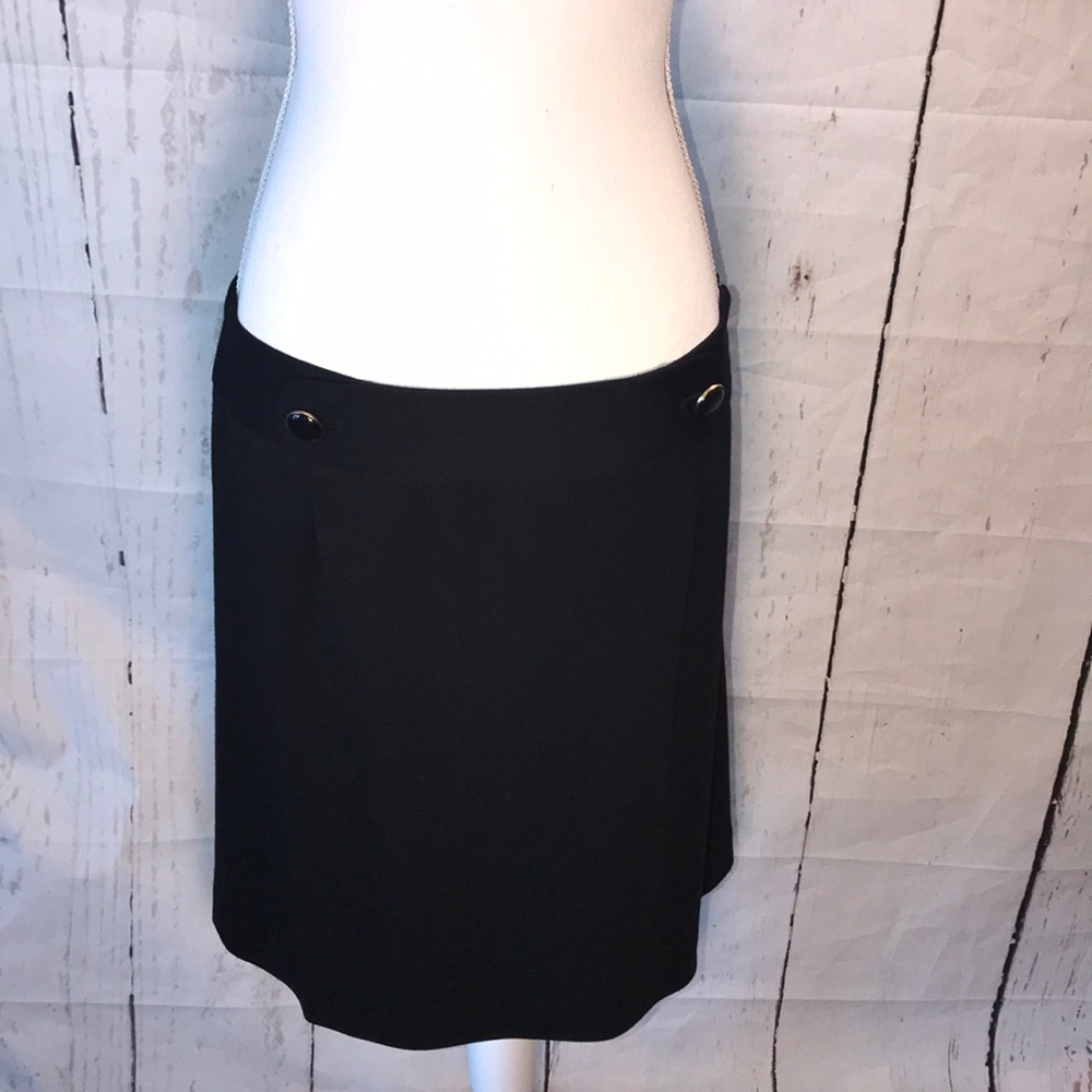 Ann Taylor Loft Black Knit Mini Skirt